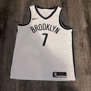 Brooklyn Basketball Jersey - White and Black